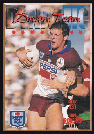 1994 Dynamic Series 2 Common Card - Base 131 Ian Roberts Manly Sea Eagles