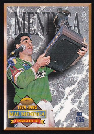 1994 Dynamic Series 2 Common Card - Base 135 Mal Meninga Commemorative 1979 - 1994