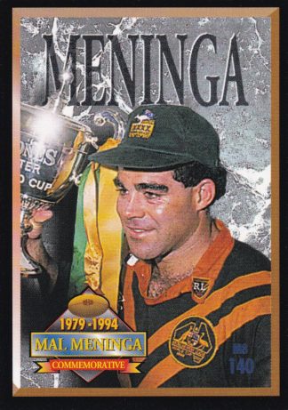 1994 Dynamic Series 2 Common Card - Base 140 Mal Meninga Commemorative 1979 - 1994