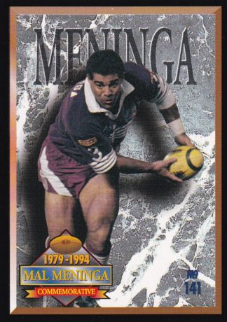 1994 Dynamic Series 2 Common Card - Base 141 Mal Meninga Commemorative 1979 - 1994