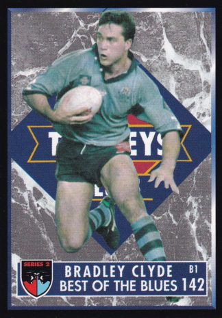1994 Dynamic Series 2 Common Card - Base 142 Bradley Clyde NSW Blues