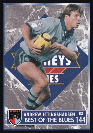 1994 Dynamic Series 2 Common Card - Base 144 Andrew Ettingshausen NSW Blues