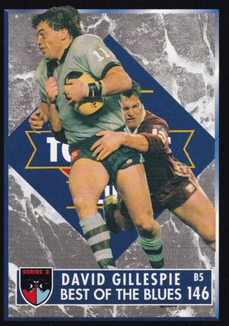 1994 Dynamic Series 2 Common Card - Base 146 David Gillespie NSW Blues