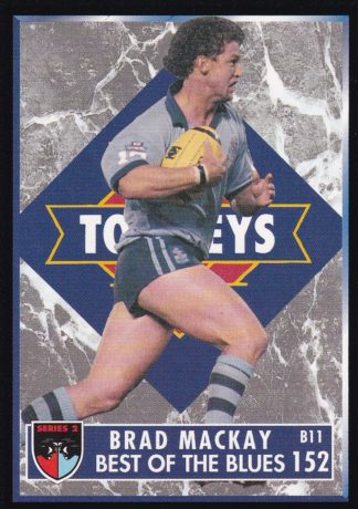 1994 Dynamic Series 2 Common Card - Base 152 Brad Mackay NSW Blues