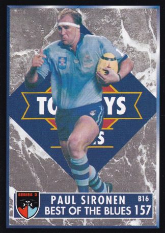 1994 Dynamic Series 2 Common Card - Base 157 Paul Sironen NSW Blues