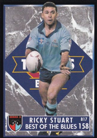 1994 Dynamic Series 2 Common Card - Base 158 Ricky Stuart NSW Blues