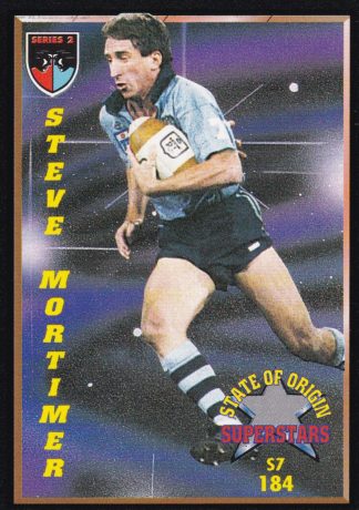 1994 Dynamic Series 2 Common Card - Base 184 Steve Mortimer NSW Blues