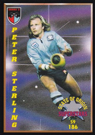 1994 Dynamic Series 2 Common Card - Base 186 Peter Sterling NSW Blues