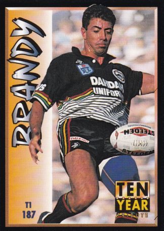 1994 Dynamic Series 2 Common Card - Base 187 Greg Alexander Penrith Panthers