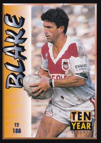1994 Dynamic Series 2 Common Card - Base 188 Phil Blake St George Dragons