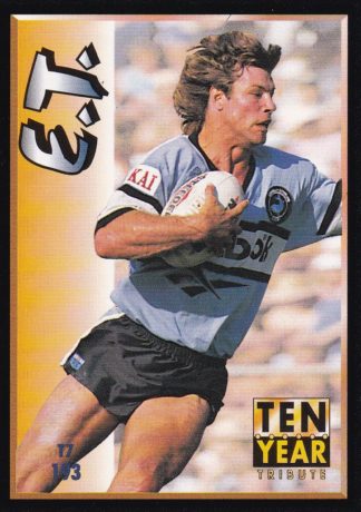 1994 Dynamic Series 2 Common Card - Base 193 Andrew Ettingshausen Cronulla Sharks