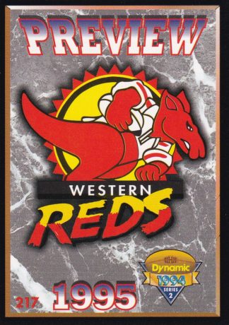 1994 Dynamic Series 2 Common Card - Base 217 Western Reds