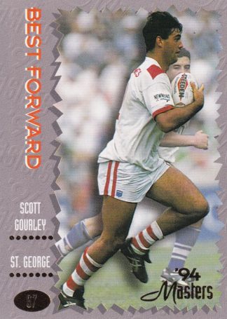 1994 Dynamic Masters Common Card - Base 067 Scott Gourley St George Dragons