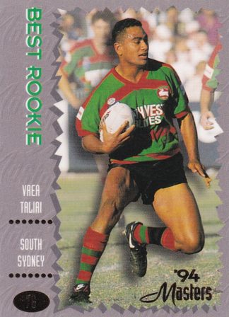 1994 Dynamic Masters Common Card - Base 076 Vaea Taliai South Sydney Rabbitohs