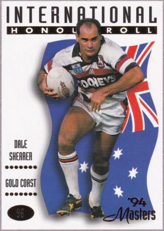 1994 Dynamic Masters Common Card - Base 096 Dale Shearer Gold Coast Seagulls