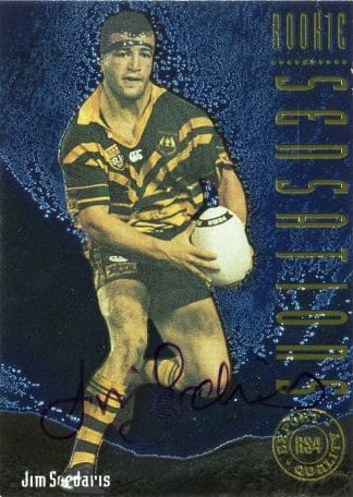 1994 Dynamic Kangaroos Heroes Signature - RSS4 Jim Serdaris Australia