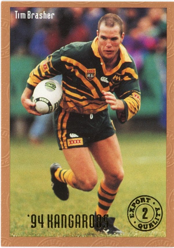 1994 Dynamic Kangaroos Heroes - Base 02 Tim Brasher Australia