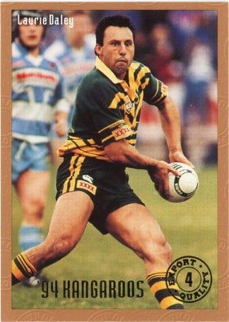 1994 Dynamic Kangaroos Heroes - Base 04 Laurie Daley Australia