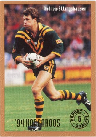 1994 Dynamic Kangaroos Heroes - Base 05 Andrew Ettingshausen Australia