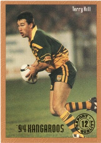 1994 Dynamic Kangaroos Heroes - Base 12 Terry Hill Australia