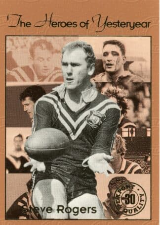 1994 Dynamic Kangaroos Heroes - Base 30 Steve Rogers Australia