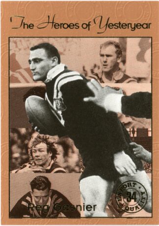 1994 Dynamic Kangaroos Heroes - Base 34 Reg Gasnier Australia