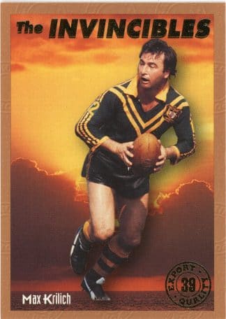 1994 Dynamic Kangaroos Heroes - Base 39 Max Krilich Australia