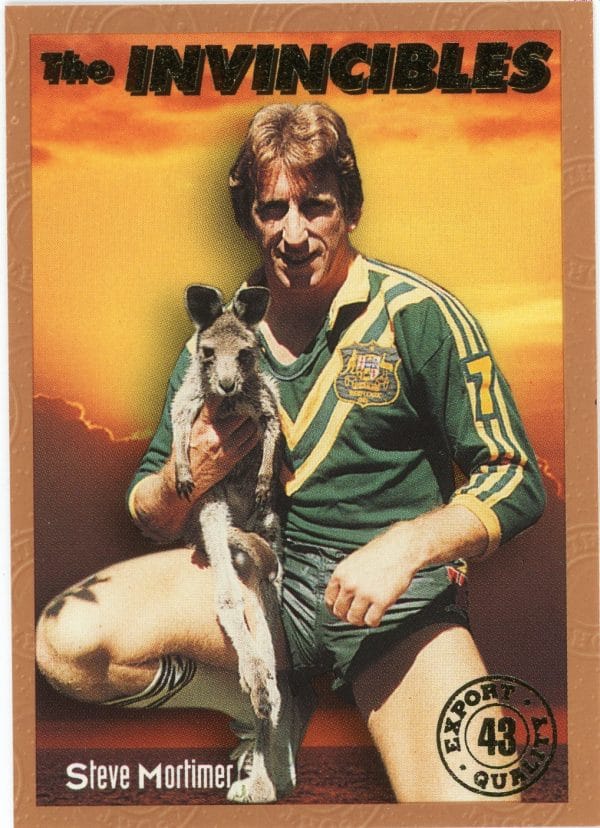 1994 Dynamic Kangaroos Heroes - Base 43 Steve Mortimer Australia