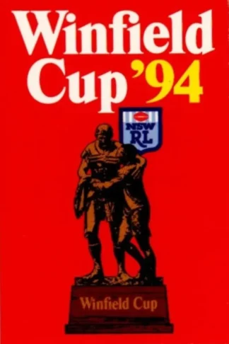 The NRL Trading Card Specialists 5 1994 NSWRL Winfield Cup Slider Fixture Card