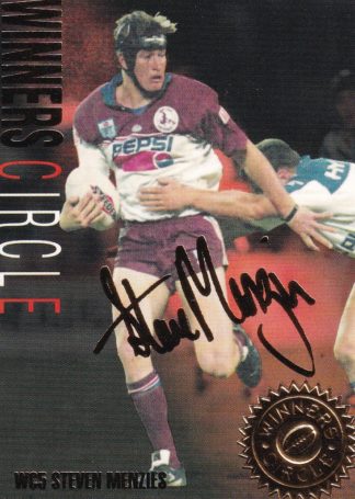 1995 Dynamic Series 1 Winners Circle - WC5 Steve Menzies Manly Sea Eagles