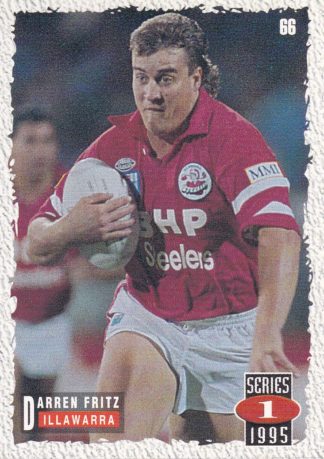1995 Dynamic Series 1 Common Card - Base 066 Darren Fritz Illawarra Steelers