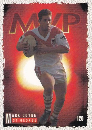 1995 Dynamic Series 1 Common Card - Base 120 Mark Coyne St George Dragons