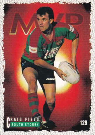 1995 Dynamic Series 1 Common Card - Base 129 Craig Field South Sydney Rabbitohs