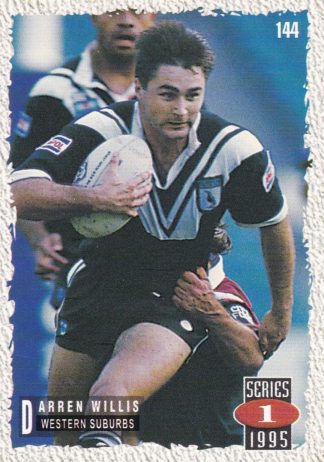 1995 Dynamic Series 1 Common Card - Base 144 Darren Willis Western Suburbs