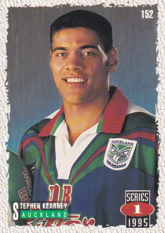 1995 Dynamic Series 1 Common Card - Base 152 Stephen Kearney Auckland Warriors