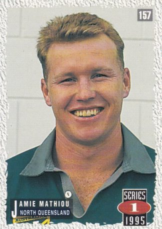 1995 Dynamic Series 1 Common Card - Base 157 Jamie Mathiou North Qld Cowboys