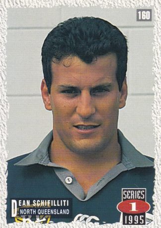 1995 Dynamic Series 1 Common Card - Base 160 Dean Schifilliti North Qld Cowboys