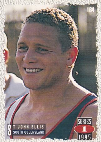 1995 Dynamic Series 1 Common Card - Base 164 St John Ellis South Qld Crushers