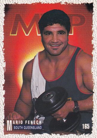 1995 Dynamic Series 1 Common Card - Base 165 Mario Fenech South Qld Crushers