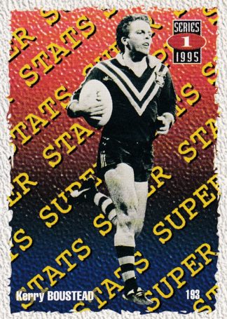 1995 Dynamic Series 1 Common Card - Base 193 Kerry Boustead
