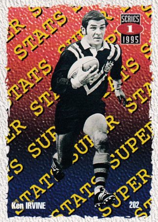 1995 Dynamic Series 1 Common Card - Base 202 Ken Irvine