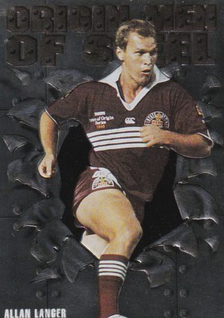 1995 Dynamic Series 2 Origin Men Of Steel - OS4 Allan Langer QLD State Of Origin