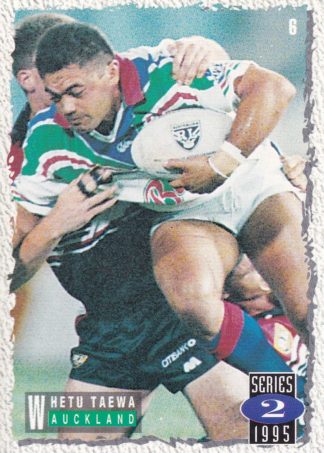 1995 Dynamic Series 2 Common Card - Base 006 Whetu Taewa Auckland Warriors