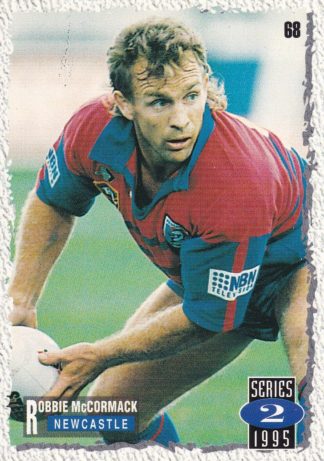 1995 Dynamic Series 2 Common Card - Base 068 Robbie McCormack Newcastle Knights
