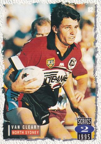 1995 Dynamic Series 2 Common Card - Base 082 Ivan Cleary North Sydney Bears