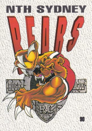1995 Dynamic Series 2 Common Card - Base 090 North Sydney Bears Logo