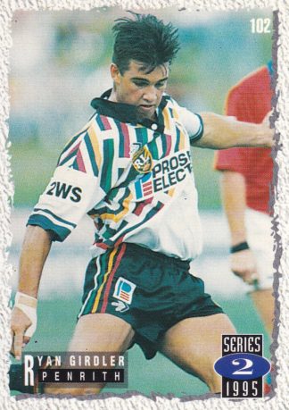 1995 Dynamic Series 2 Common Card - Base 102 Ryan Girdler Penrith Panthers