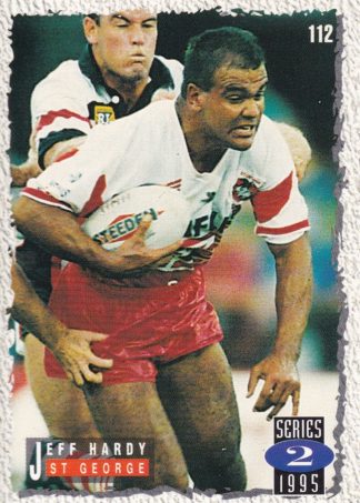 1995 Dynamic Series 2 Common Card - Base 112 Jeff Hardy St George Dragons