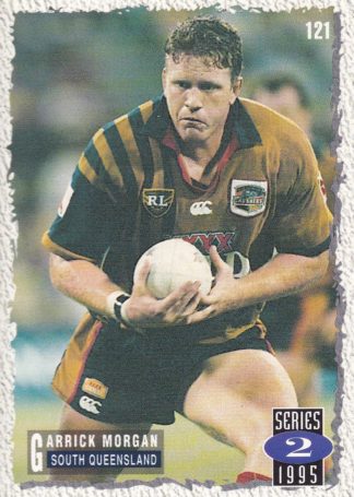 1995 Dynamic Series 2 Common Card - Base 121 Garrick Morgan South Qld Crushers