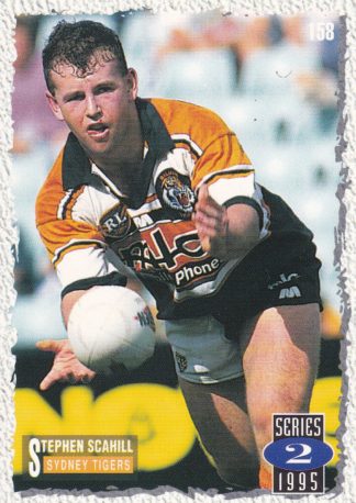 1995 Dynamic Series 2 Common Card - Base 158 Stephen Scahill Sydney Tigers